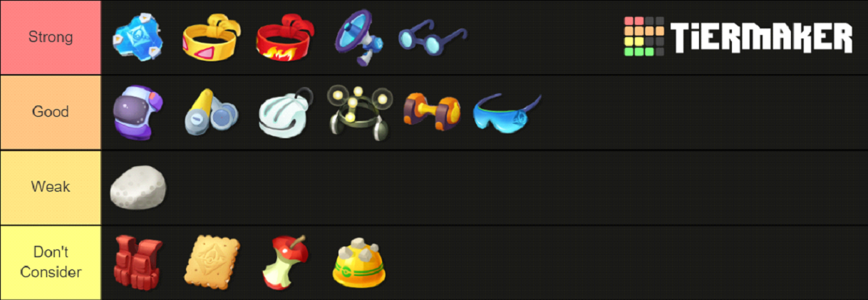 pokemon items list